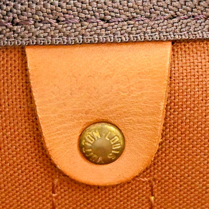 Louis Vuitton Keepall Monogram Canvas, Brown, Canvas, Travel Bag