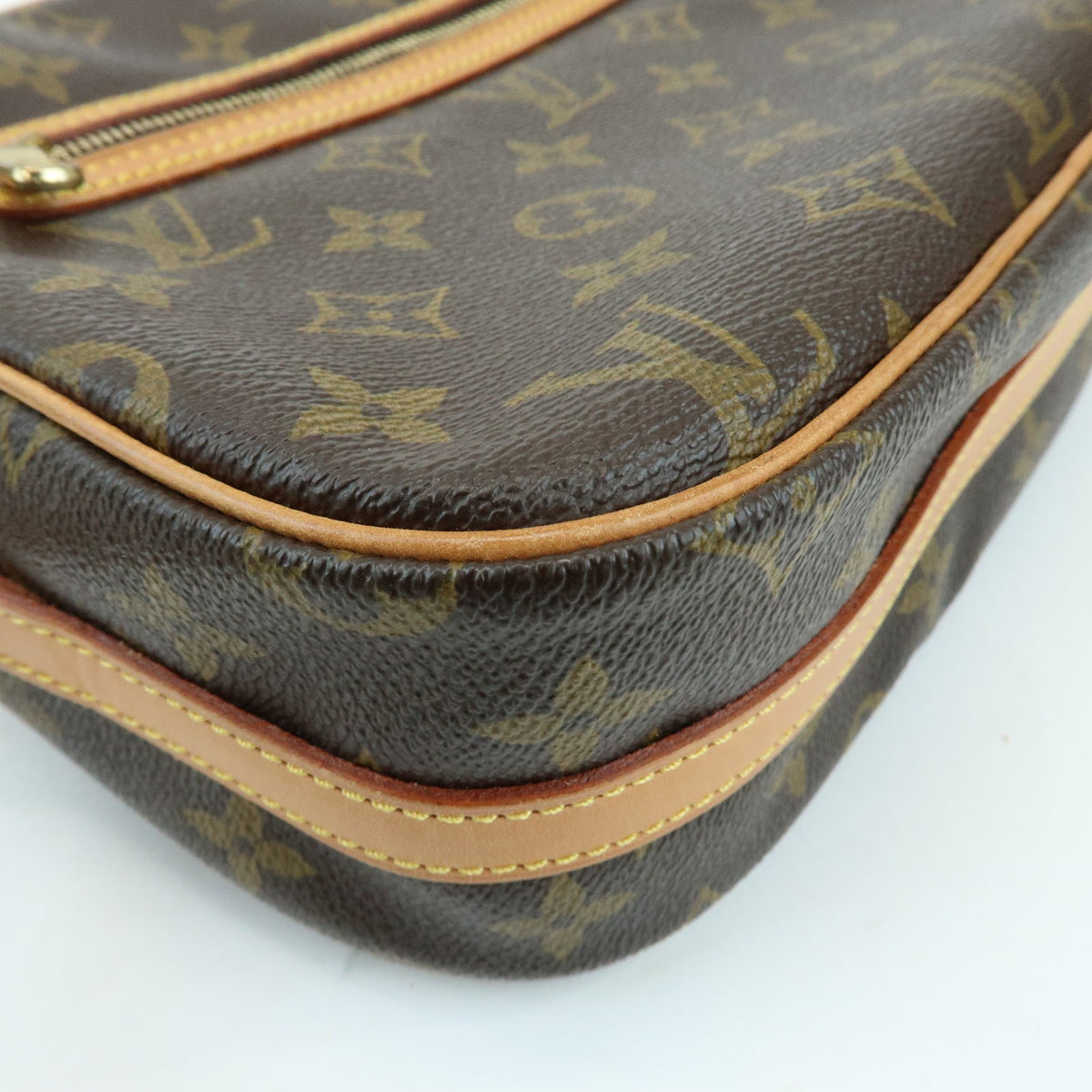 Louis Vuitton Senlis Monogram Canvas, Brown, Canvas, Shoulder Bag