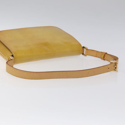 Louis Vuitton Thompson Street Monogram Vernis, Yellow, Patent Leather, Shoulder Bag