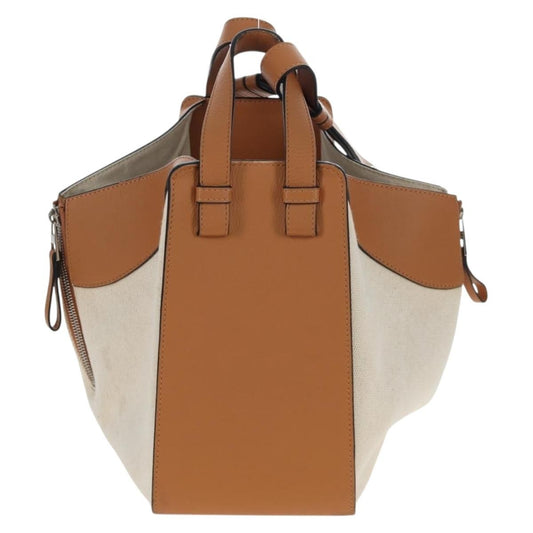 Loewe Ken Price Hammock Printed Leather and Canvas, Beige, Canvas, Handbag