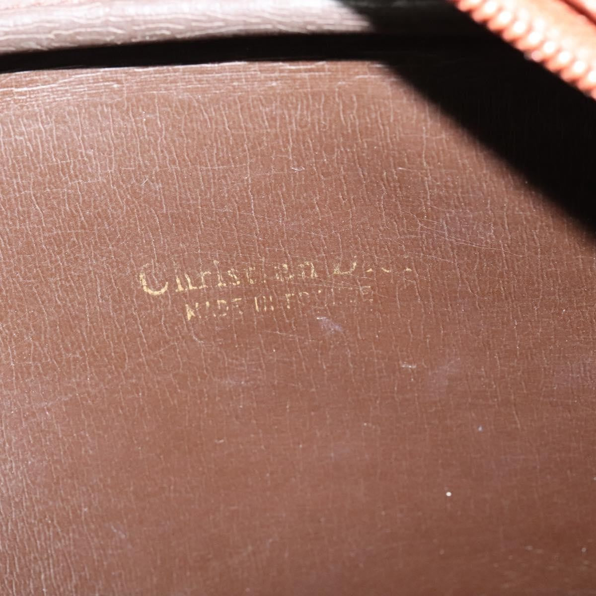 Christian Dior Vintage Leather, Brown, Leather, Shoulder Bag