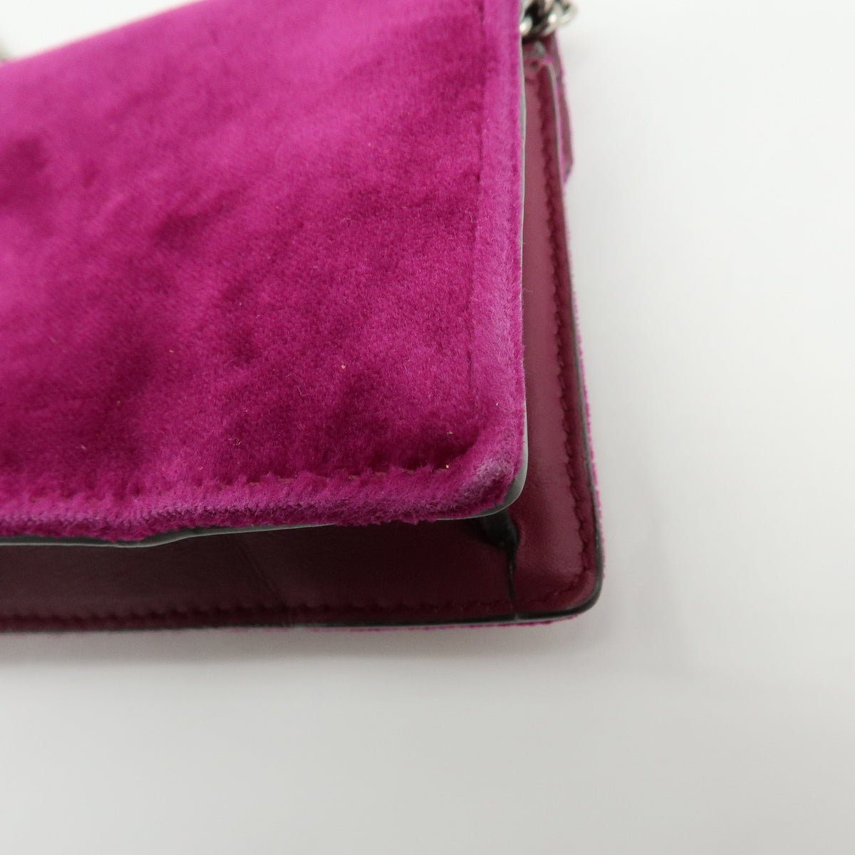 Gucci Dionysus Velvet, Purple, Velvet, Handbag