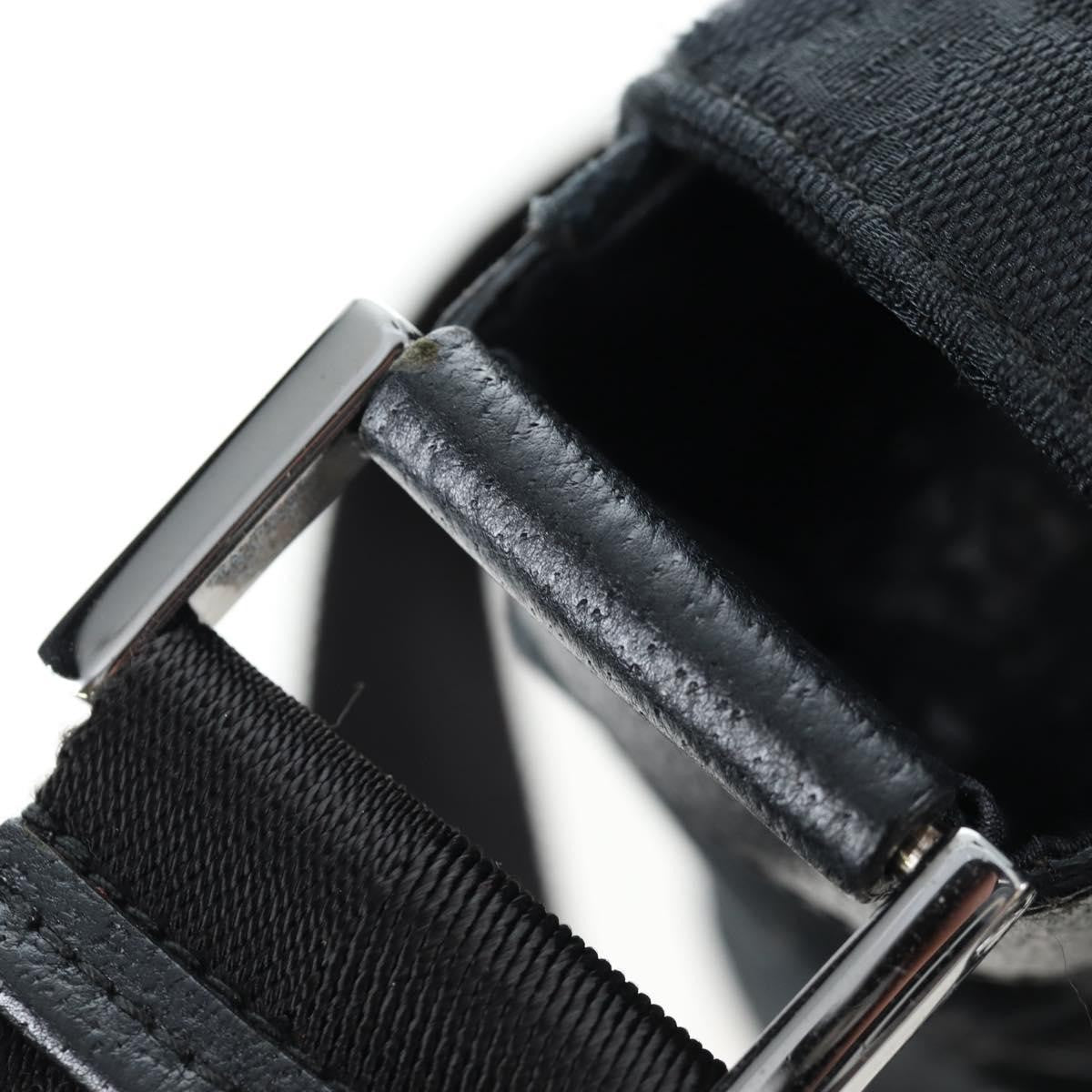 Gucci Shoulder Canvas, Black, Canvas, Shoulder Bag