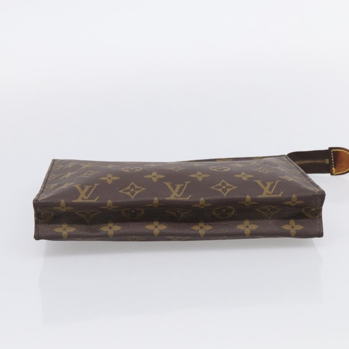 Louis Vuitton Toiletry Pouch Monogram Canvas, Brown, Canvas, Clutch