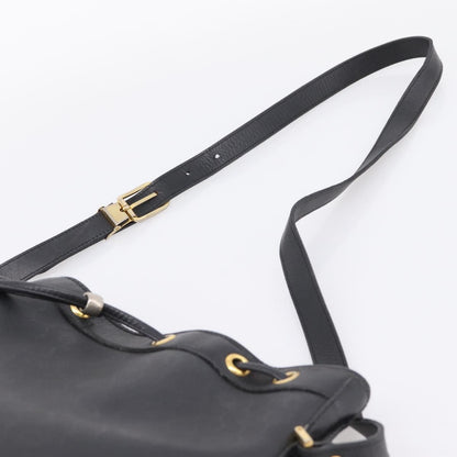 Christian Dior Vintage Honeycomb Canvas, Black, Canvas, Shoulder Bag