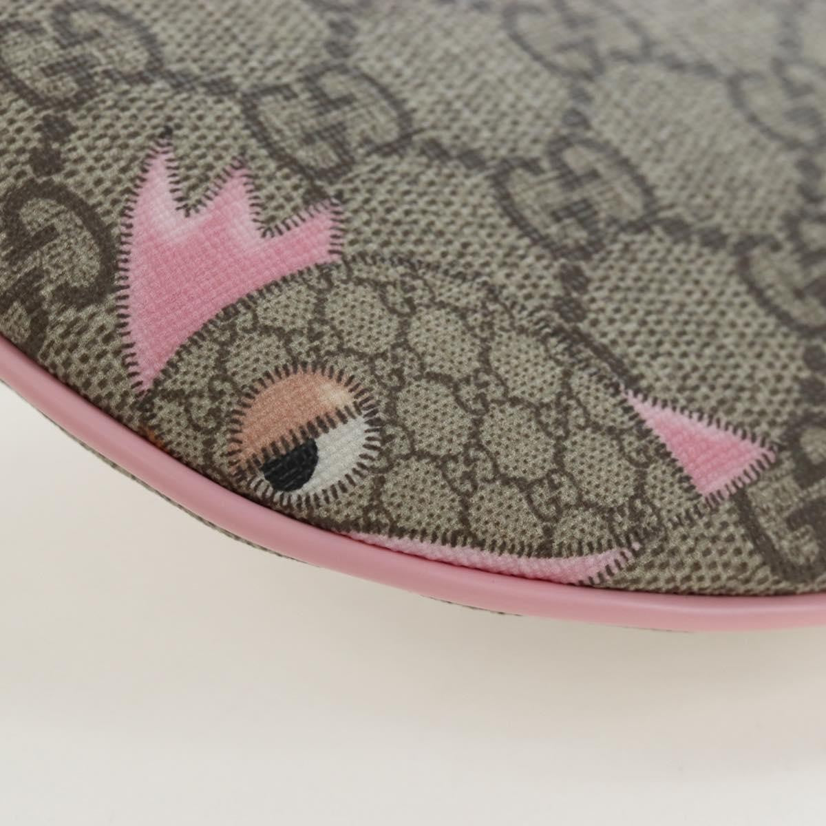 Gucci Children's Zip Printed GG Coated Canvas, Beige, Canvas, Backpack