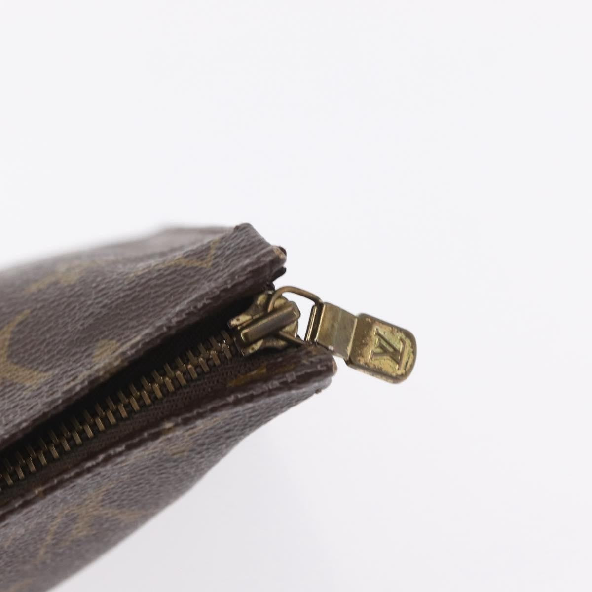 Louis Vuitton Toiletry Pouch Monogram Canvas, Brown, Canvas, Clutch