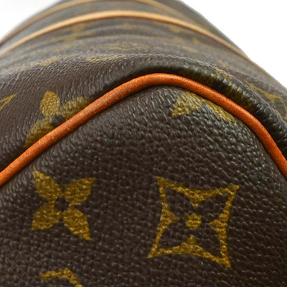 Louis Vuitton Keepall Monogram Canvas, Brown, Canvas, Travel Bag