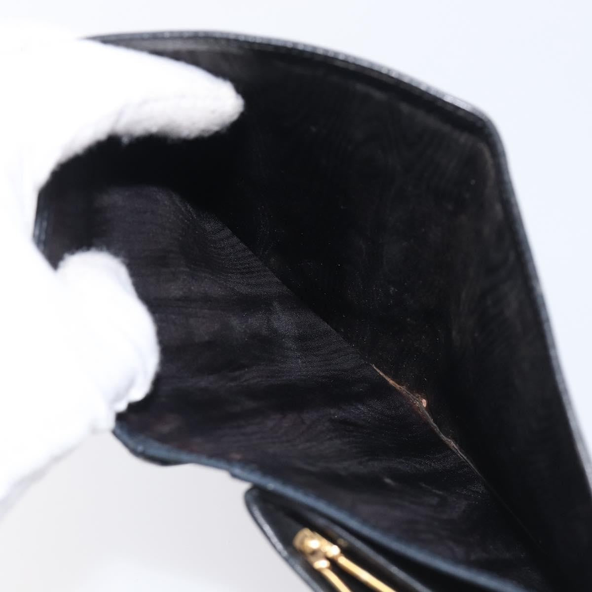 Chanel Timeless CC French Leather, Black, Calfskin, Wallet