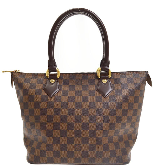 Louis Vuitton Saleya Damier, Brown, Canvas, Handbag