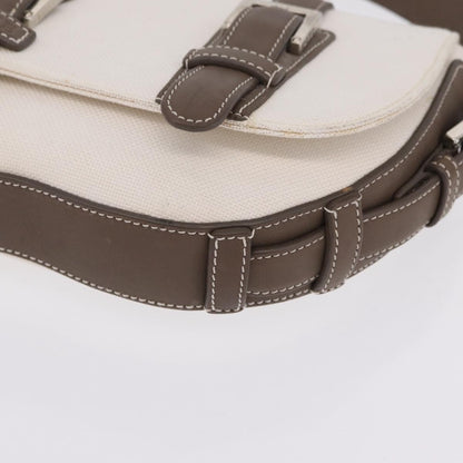 Loewe Shoulder bag Canvas, White, Canvas, Shoulder Bag