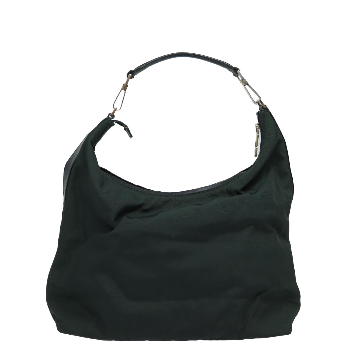 Gucci Vintage Shoulder Bag Nylon, KHAKI, NYLON, Shoulder bag