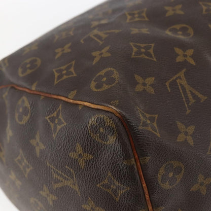 Louis Vuitton Speedy Handbag Monogram Canvas, BROWN, CANVAS, Handbag