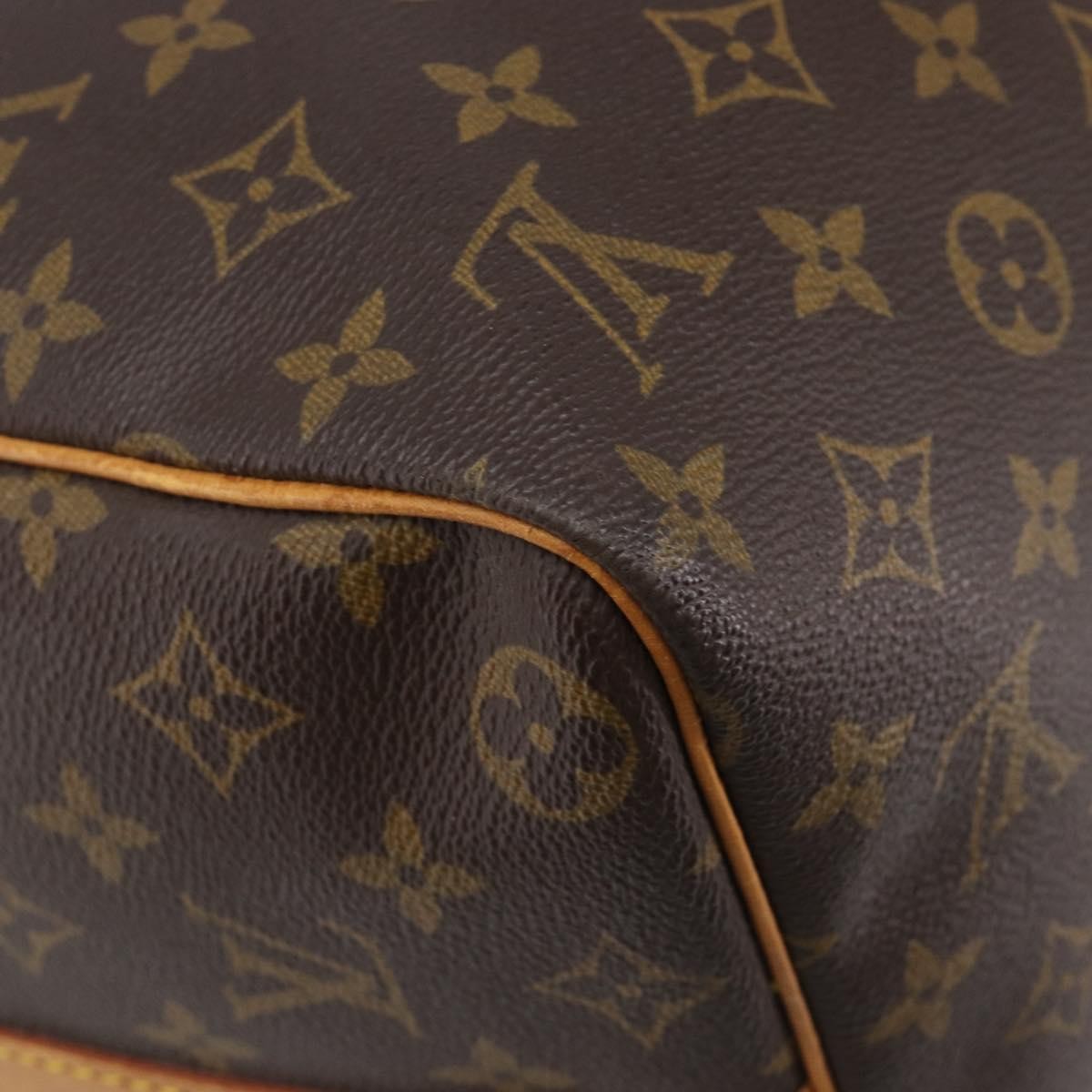 Louis Vuitton Keepall Bandouliere Macassar Monogram Canvas, Brown, Canvas, Travel Bag