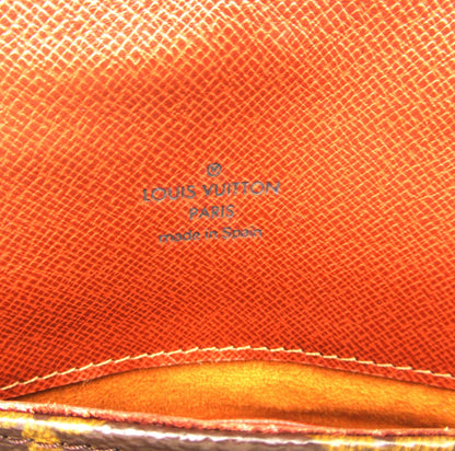 Louis Vuitton Musette Salsa Handbag Monogram Canvas, BROWN, LEATHER, Shoulder bag