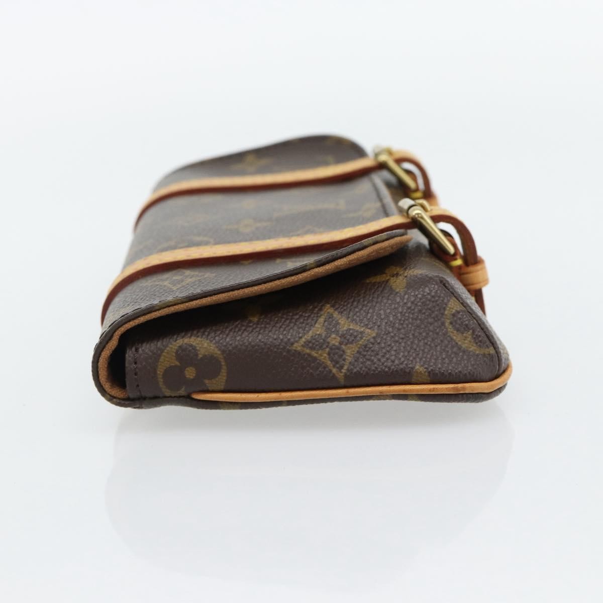 Louis Vuitton Pochette Marrell Monogram Canvas, Brown, Canvas, Clutch