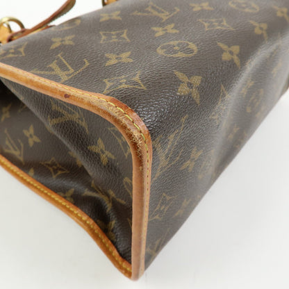 Louis Vuitton Popincourt Monogram Canvas, Brown, Canvas, Shoulder Bag