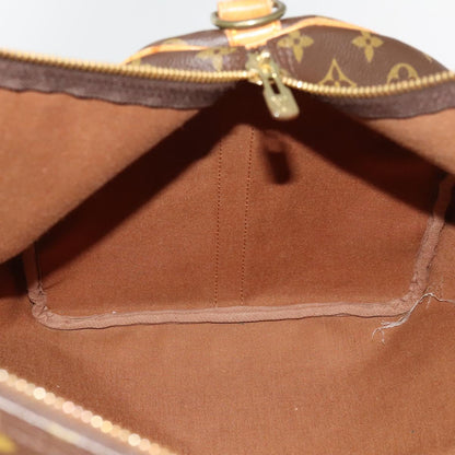 Louis Vuitton Keepall Bag Monogram Canvas, BROWN, CANVAS, Travel bag