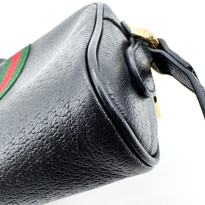 Gucci Ophidia Leather, Black, Leather, Shoulder Bag