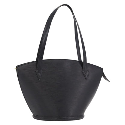 Louis Vuitton Saint Jacques Epi Leather, Black, Leather, Handbag