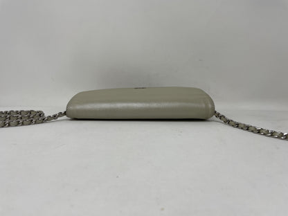 Chanel Wallet on Chain Quilted Lambskin, BLACK, LEATHER, Shoulder bag