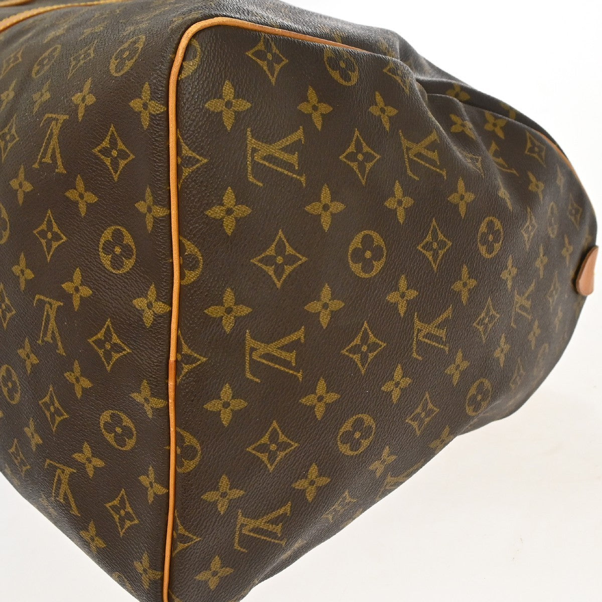 Louis Vuitton Keepall Monogram Canvas, Brown, Canvas, Travel Bag