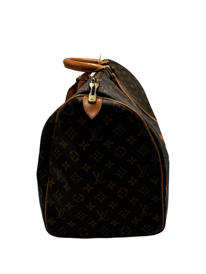 Louis Vuitton Keepall Monogram Canvas, Brown, Canvas, Travel Bag