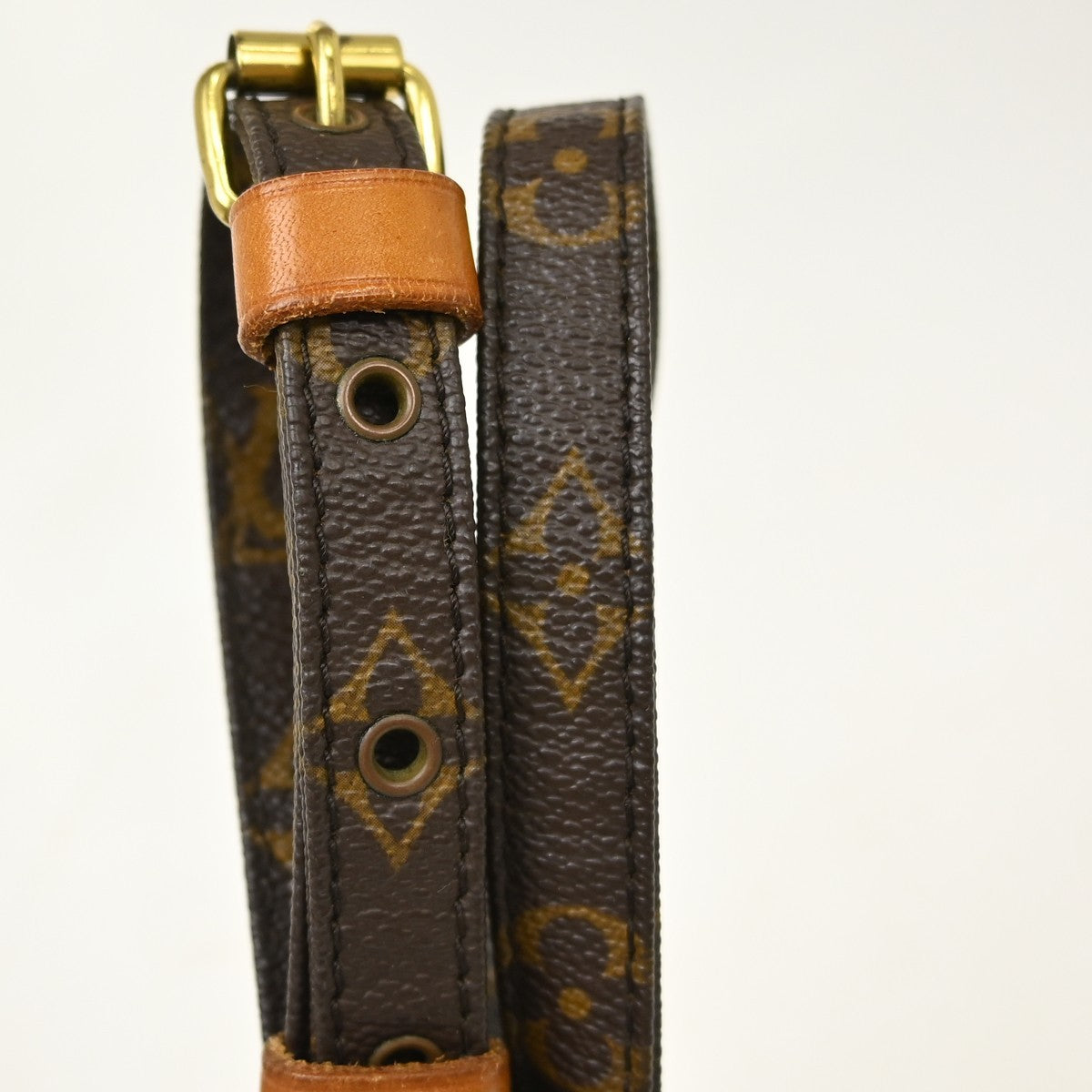 Louis Vuitton Danube Monogram Canvas, Brown, Canvas, Handbag