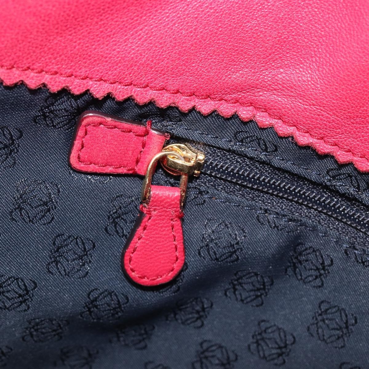 Loewe Tote Leather, Pink, Leather, Tote Bag