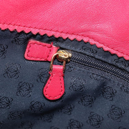 Loewe Tote Leather, Pink, Leather, Tote Bag
