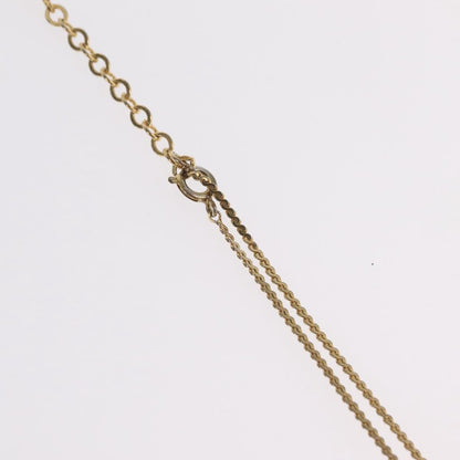 Christian Dior Vintage CD Pendant Metal with Crystals, Gold, Metal, Necklace