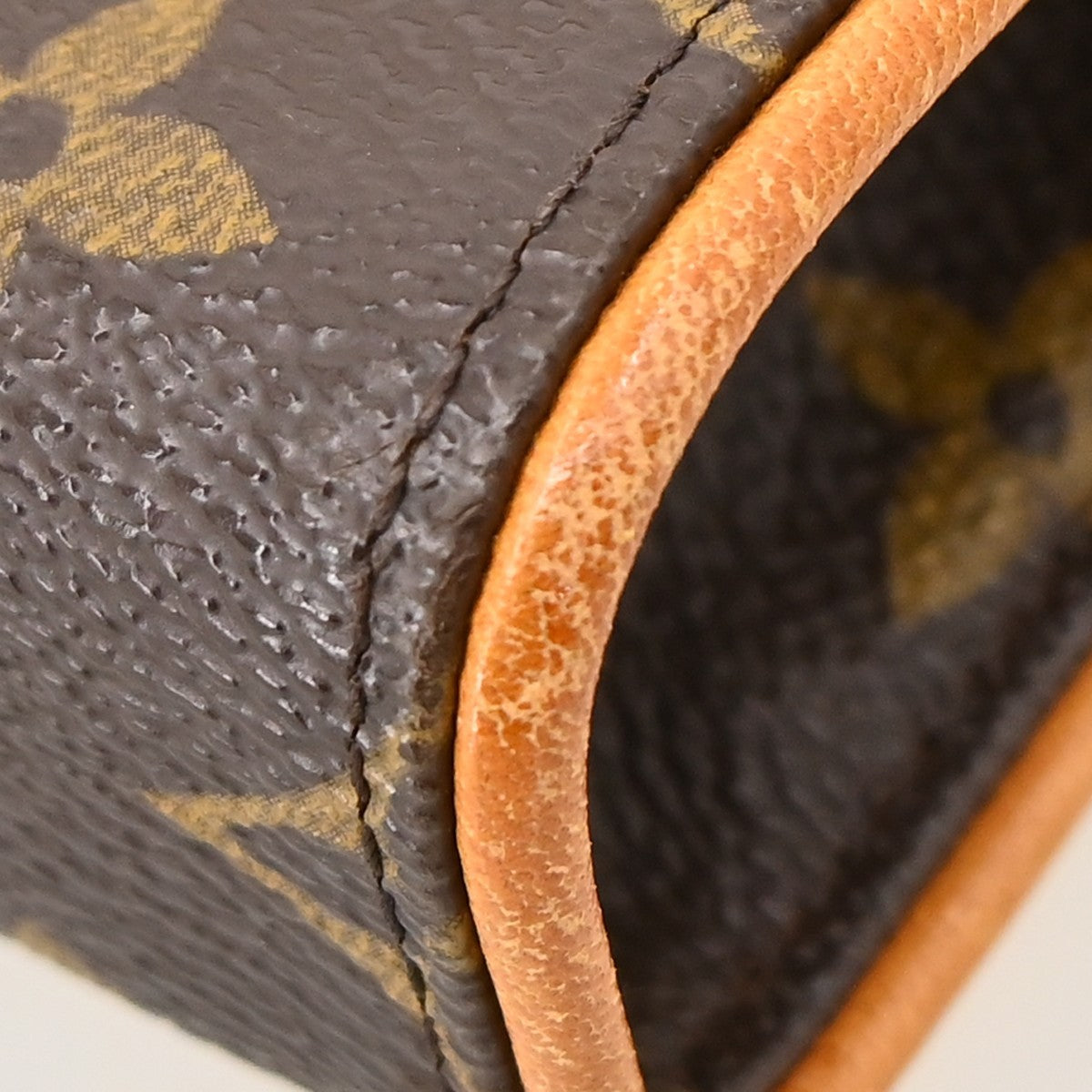 Louis Vuitton Florentine Monogram, Brown, Canvas, Clutch