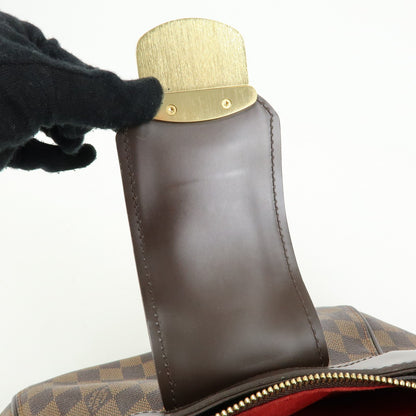 Louis Vuitton Sistina Damier, Brown, Canvas, Handbag