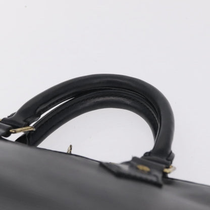 Louis Vuitton Alma Epi Leather, Black, Leather, Handbag