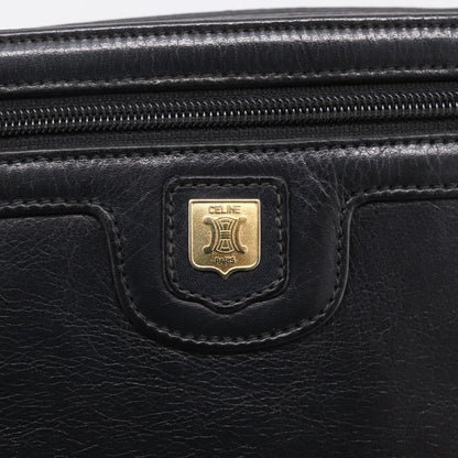 Celine Tote Leather, Black, Leather, Tote Bag