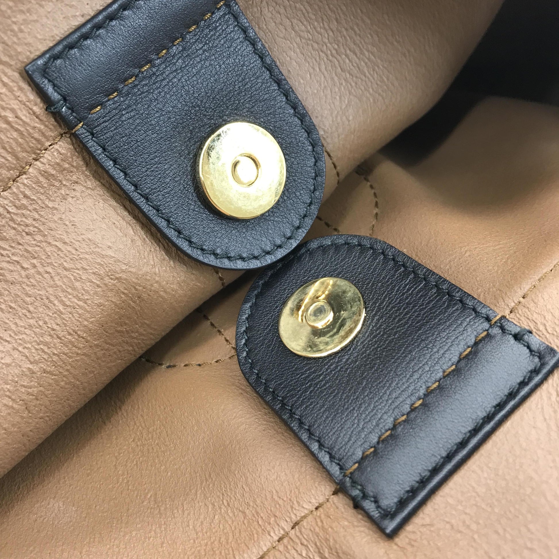 Gucci Rajah Chain Tote Suede, Brown, Suede, Tote Bag