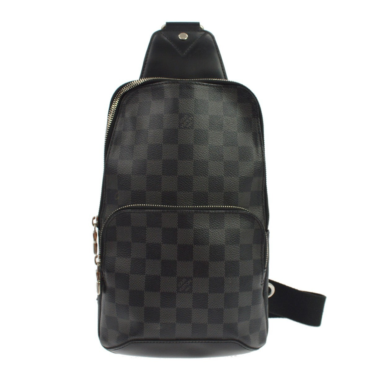 Louis Vuitton Avenue Sling Damier Graphite, Gray, Canvas, Shoulder Bag
