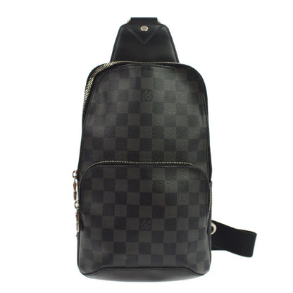 Louis Vuitton Avenue Sling Damier Graphite, Gray, Canvas, Shoulder Bag
