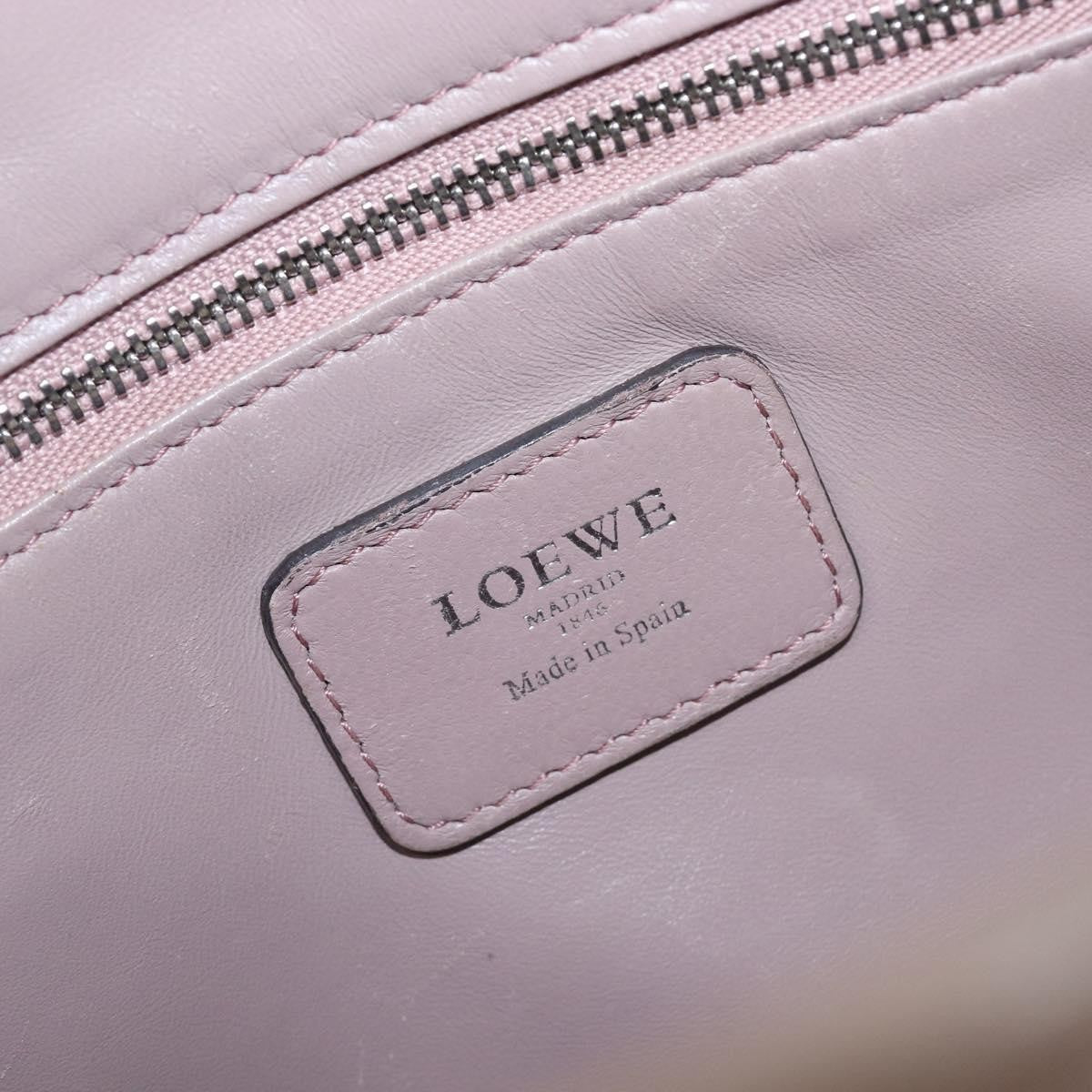 Loewe Amazona Leather, Pink, Leather, Handbag