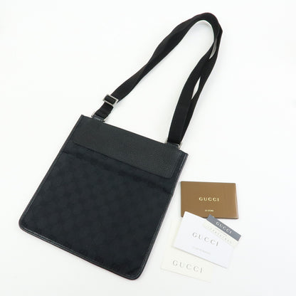 Gucci Shoulder Canvas, Black, Canvas, Shoulder Bag