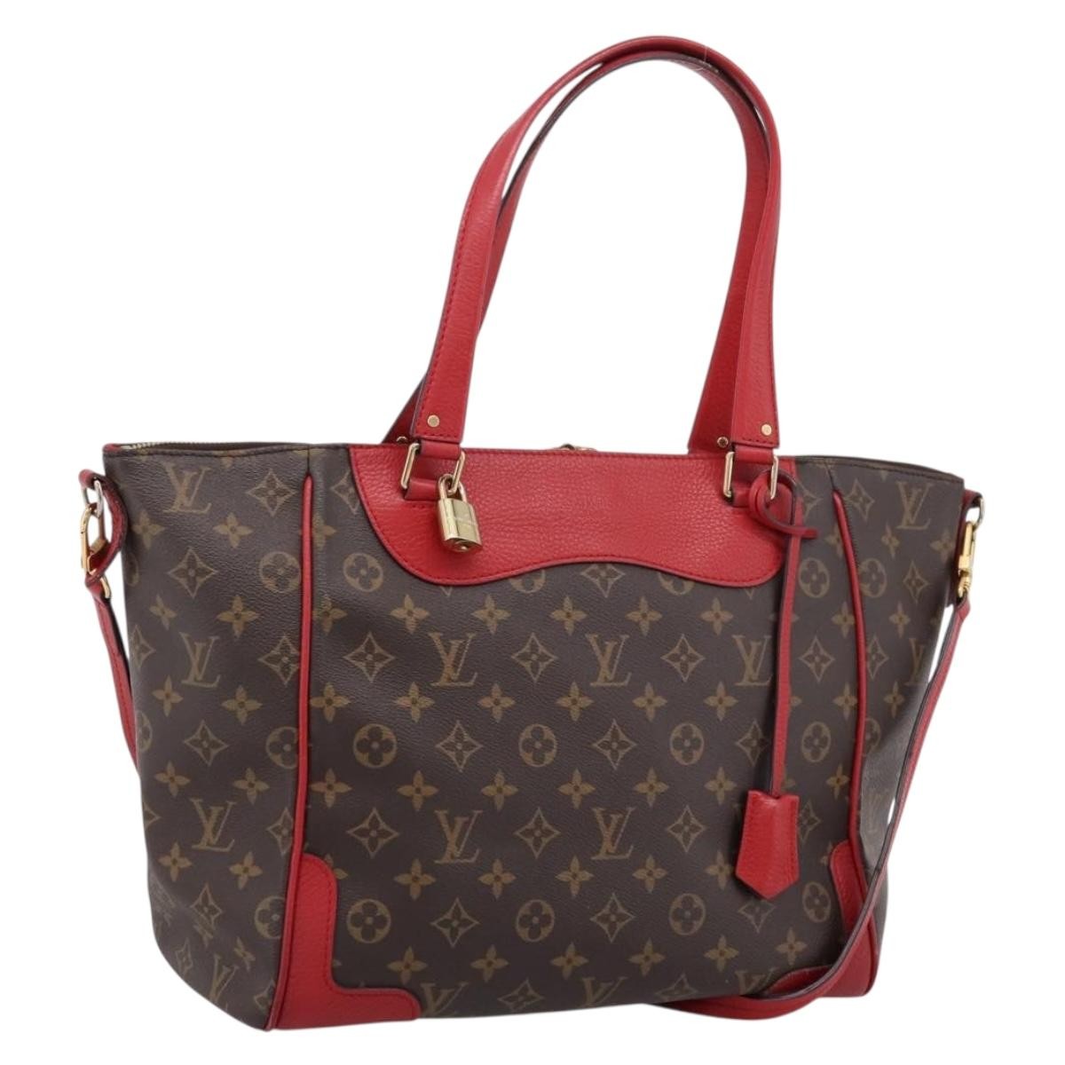 Louis Vuitton Estrela NM Monogram Canvas with Leather, Brown, Canvas, Handbag