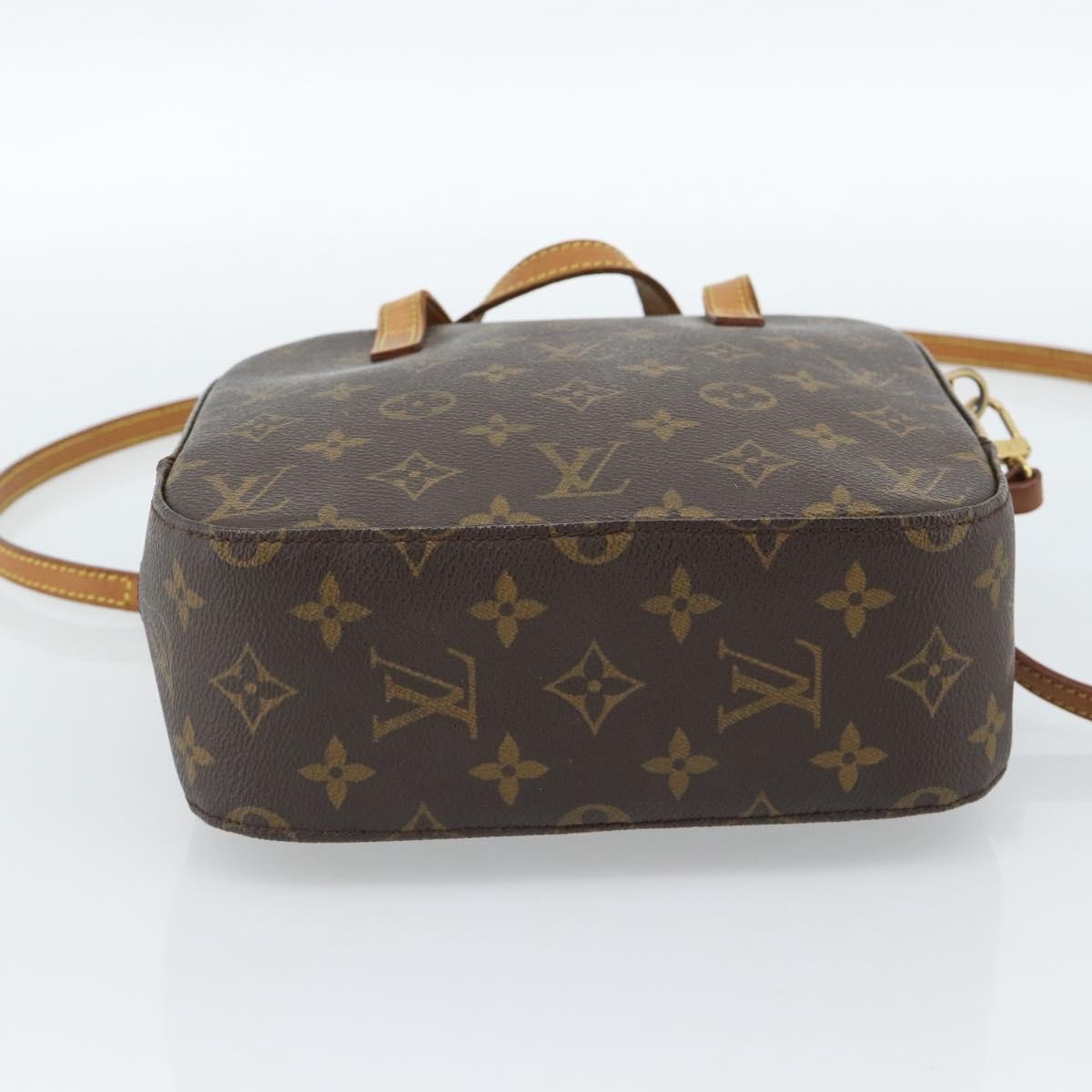 Louis Vuitton Spontini Monogram Canvas, Brown, Canvas, Handbag