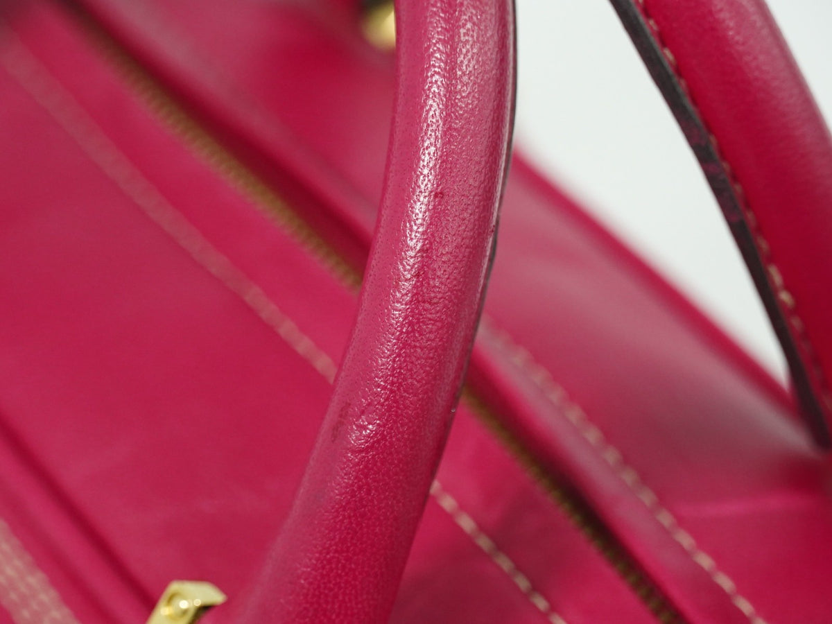 Loewe Amazona Leather, Pink, Leather, Handbag