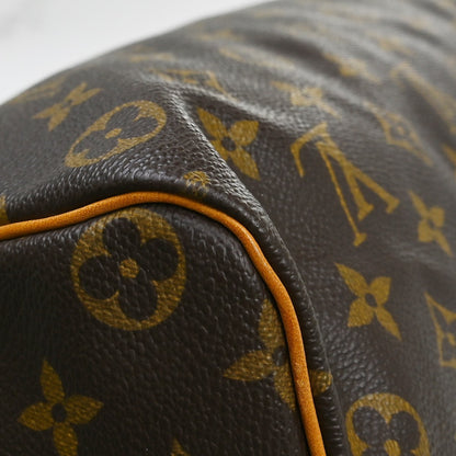 Louis Vuitton Speedy Monogram Canvas, Brown, Canvas, Handbag