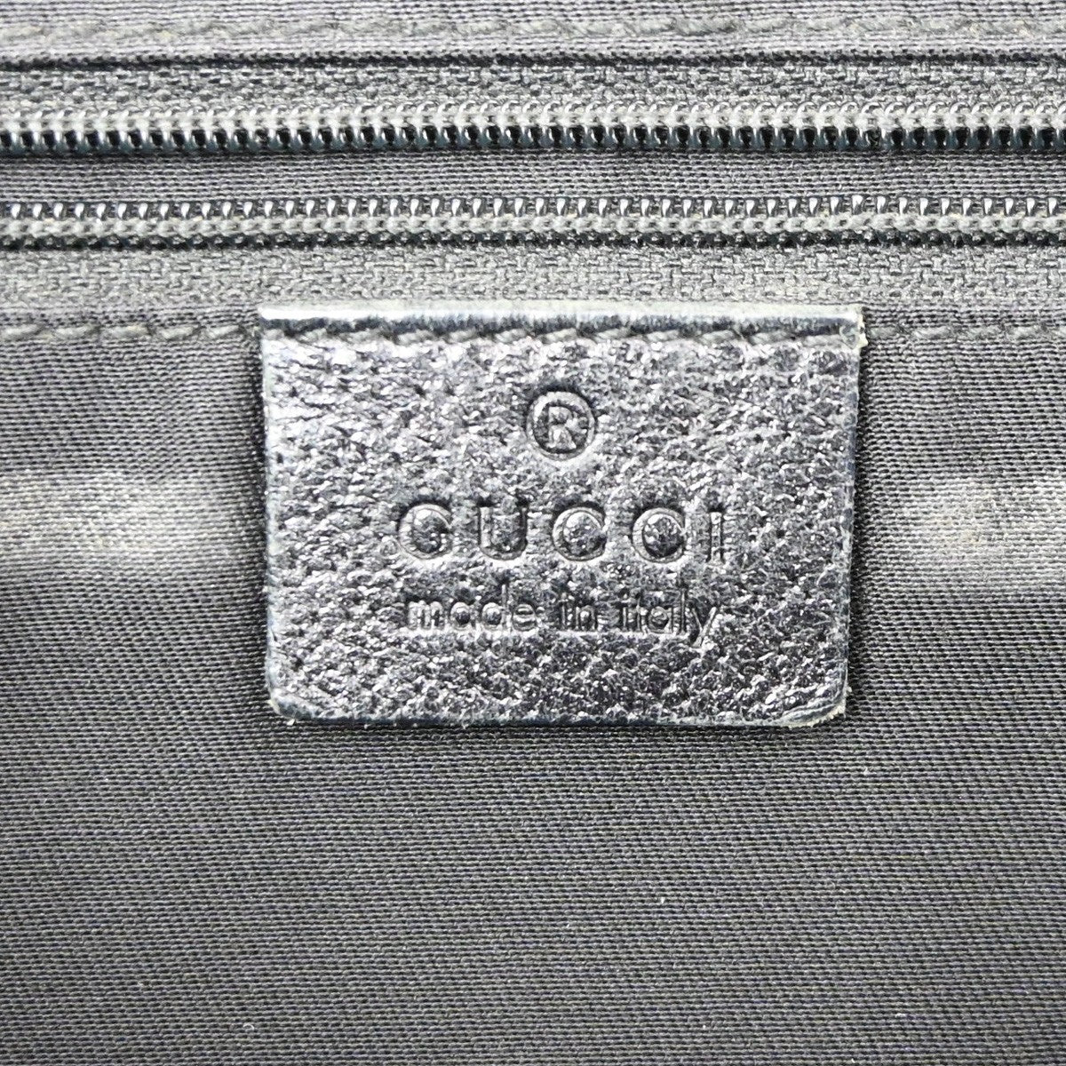 Gucci Princy Tote GG Canvas and leather, Black, Canvas, Tote Bag