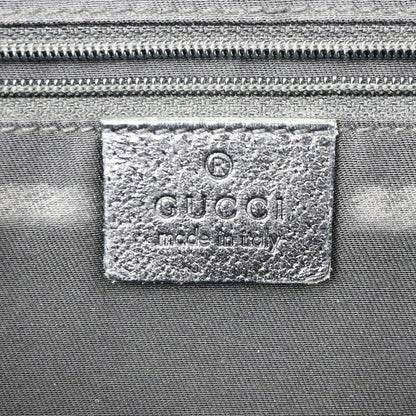 Gucci Princy Tote GG Canvas and leather, Black, Canvas, Tote Bag