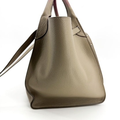Celine Big Grained Calfskin, Beige, Calfskin, Handbag