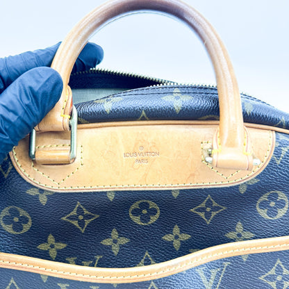 Louis Vuitton Trouville Monogram Canvas, Brown, Canvas, Handbag