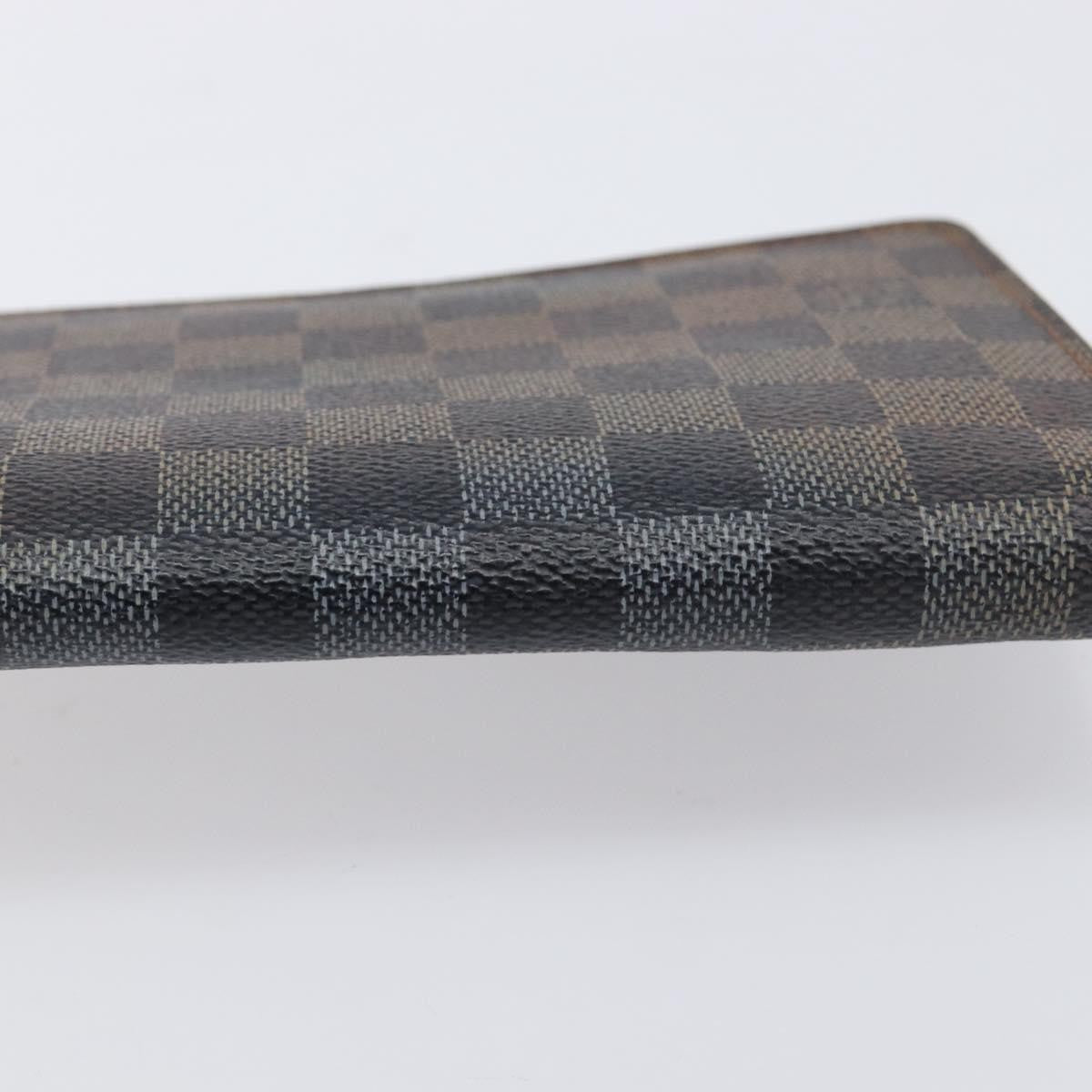Louis Vuitton Zippy Organizer Damier, Brown, Canvas, Wallet