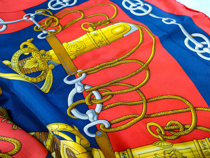 Hermes Carré 90 Silk multicolor, Multicolour, Silk, Scarf